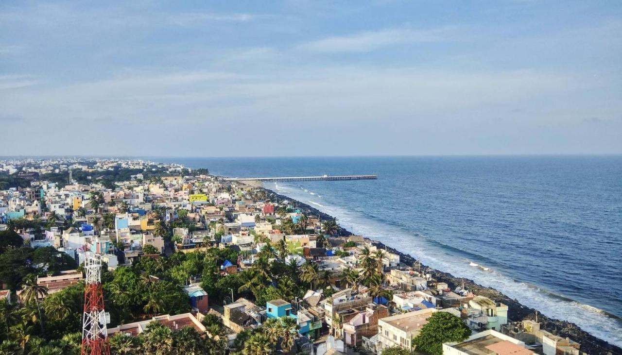 La Villa Pondi Cherie Centertownbeachauroville Puducherry Buitenkant foto